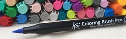 KOI - Akvarelové štětečkové fixy - sada 24 ks