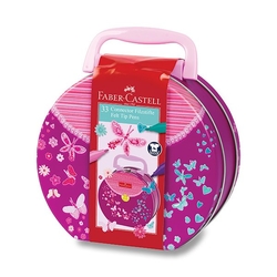 Faber-Castell Connector Dětské fixy - kabelka - 33 barev
