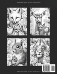 Blumen & Tiere – Elternliebe Coloring book  - Lia Liebherz