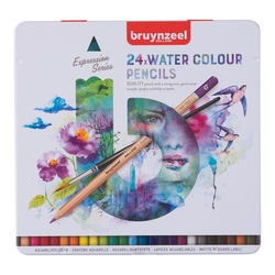 Bruynzeel Expression WaterColour - akvarelové pastelky - sada 24 kusů