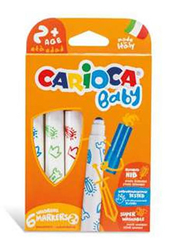 Carioca - Baby fixy - vodou omyvatelné - sada 6 ks
