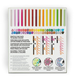 Chameleon Fineliner Changing colors - tónovací linery - sada 48 ks - BRILLIANT TONES