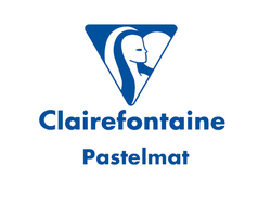 Clairefontaine PASTELMAT ANTHRACITE No.6 - skicák na pastel (360 g/m2, 12 listů) - 2 rozměry
