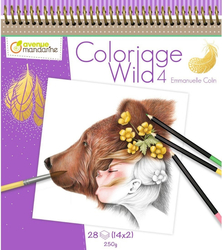 Coloriage Wild 4 - Emmanuelle Colin - umělecké omalovánky - čtvrtý díl