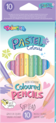 Colorino PASTEL - pastelky v pastelových barvách - 10 ks