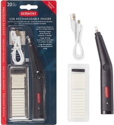 DERWENT USB Rechargeable Eraser - dobíjecí elektronická guma