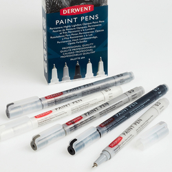 Derwent paint pens - rozmývatelné linery - sada č.4