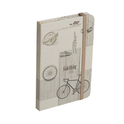EASY Notebook - čtverečkovaný notes A6 - Cestování - 4 VARIANTY - kopie
