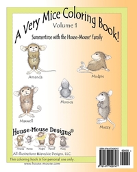 A Very Mice Coloring Book Vol. 1 - Ellen C. Jareckie