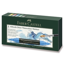 Faber-Castell ALBRECHT DÜRER - akvarelové popisovače - sada 5 ks