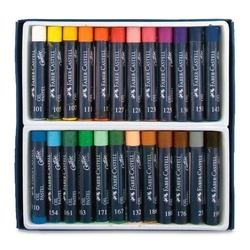 Faber-Castell CREATIVE STUDIO - olejové pastely - sada 24 kusů