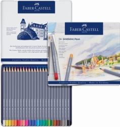 Faber-Castell GOLDFABER AQUA - akvarelové pastelky - sada 24 ks