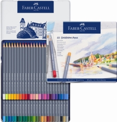 Faber-Castell GOLDFABER AQUA - akvarelové pastelky - sada 48 ks