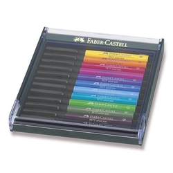 Faber-Castell PITT artist pen PRIMARY - sada základních barev 12 ks