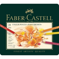 Faber-Castell POLYCHROMOS - umělecké pastelky - sada 24 ks