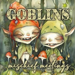 Goblins mischief meetings Coloring Book