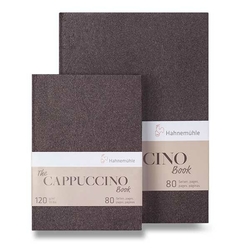 Hahnemühle - Cappuccino Book - skicář (120 g/m2, 40 listů) - různé velikosti