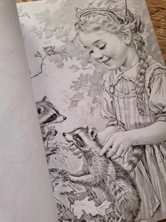 Little Prairie Girl Coloring Book- Max Brenner 