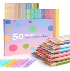 Brutfuner Macaron 50 - Pastelové odstíny Colors Colored Pencils - sada 50 ks
