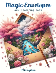 Magic Envelopes - Coloring Book for Adults - Mia Quinn 