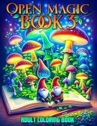 101 Open Magic Book Vol.3 Adult Coloring Book - Max Brenner