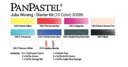 PanPastel - Julia Woning Book and Starter Kit - Combination Set