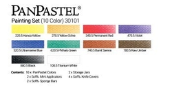 PanPastel - umělecké pastely -Sada Painting 10ks