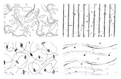 Gelová razítka - Textura 1