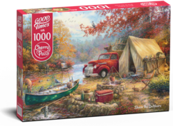 Puzzle Cherry Pazzi Good Times - Share the outdoors KEMPING - 1000 dílků