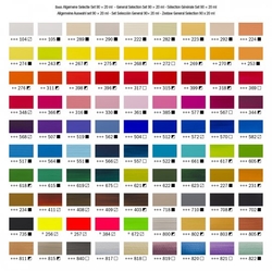 Royal Talens AMSTERDAM Standard series - akrylové barvy v tubě - sada 90 x 20 ml