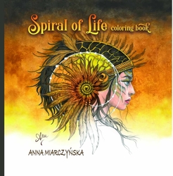Spiral of Life Coloring book - Anna Miarczyńska