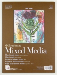 STRATHMORE Mixed Media - lepený (300 g/m2, 15 archů)