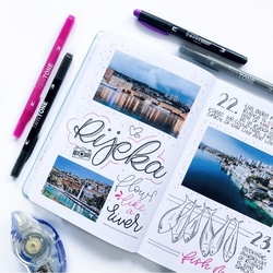 TOMBOW Travel Journal Set - sada pro tvorbu cestovního deníku