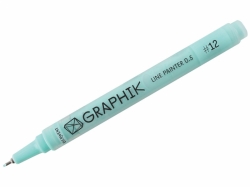 Derwent Graphik Line Painter - rozmývatelné linery - jednotlivé barvy, barva 12 - minted