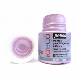 PEBEO P.Bo Deco PEARL perleťové akrylové barvy - 45 ml - různé odstíny, barva pearl lilac