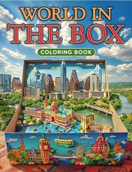 World In The Box Coloring Book - Max Brenner 