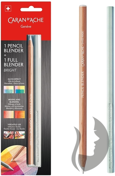 Caran d´Ache Blender Bright + Full Blender - pro míchání barev - 2 ks