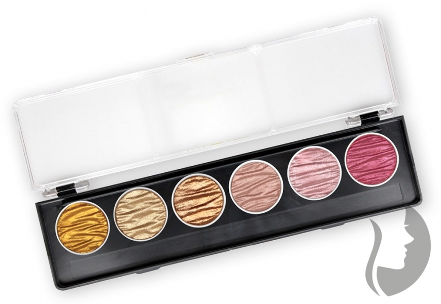 COLIRO Pearl Color Set VINTAGE - sada 6 ks - perleťové akvarelové barvy